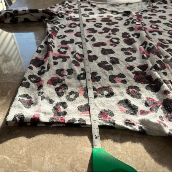 Reitmans 3/4 sleeve v neck button up with tie at bottom of waist size XL - Picture 11 of 13